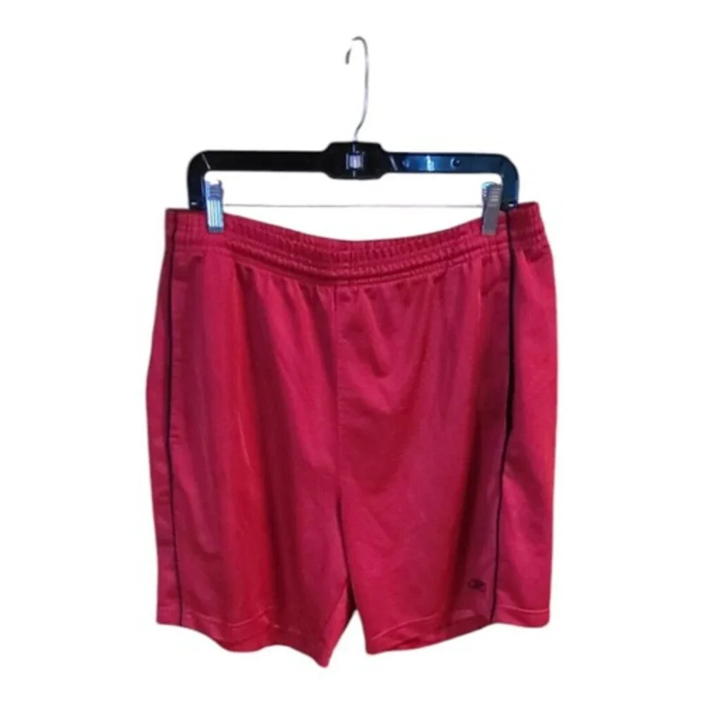 reebok men's Athletic Shorts  X Large Red